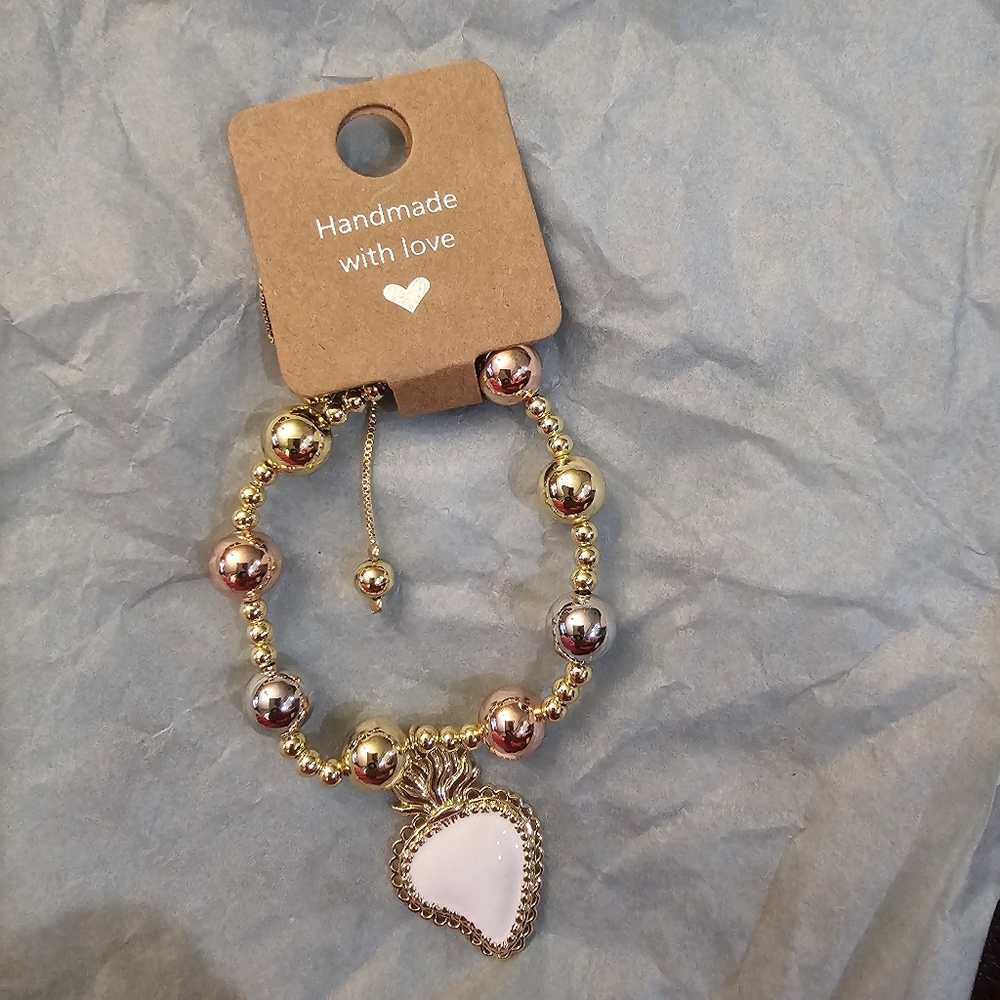 Tricolor Beaded Bracelet